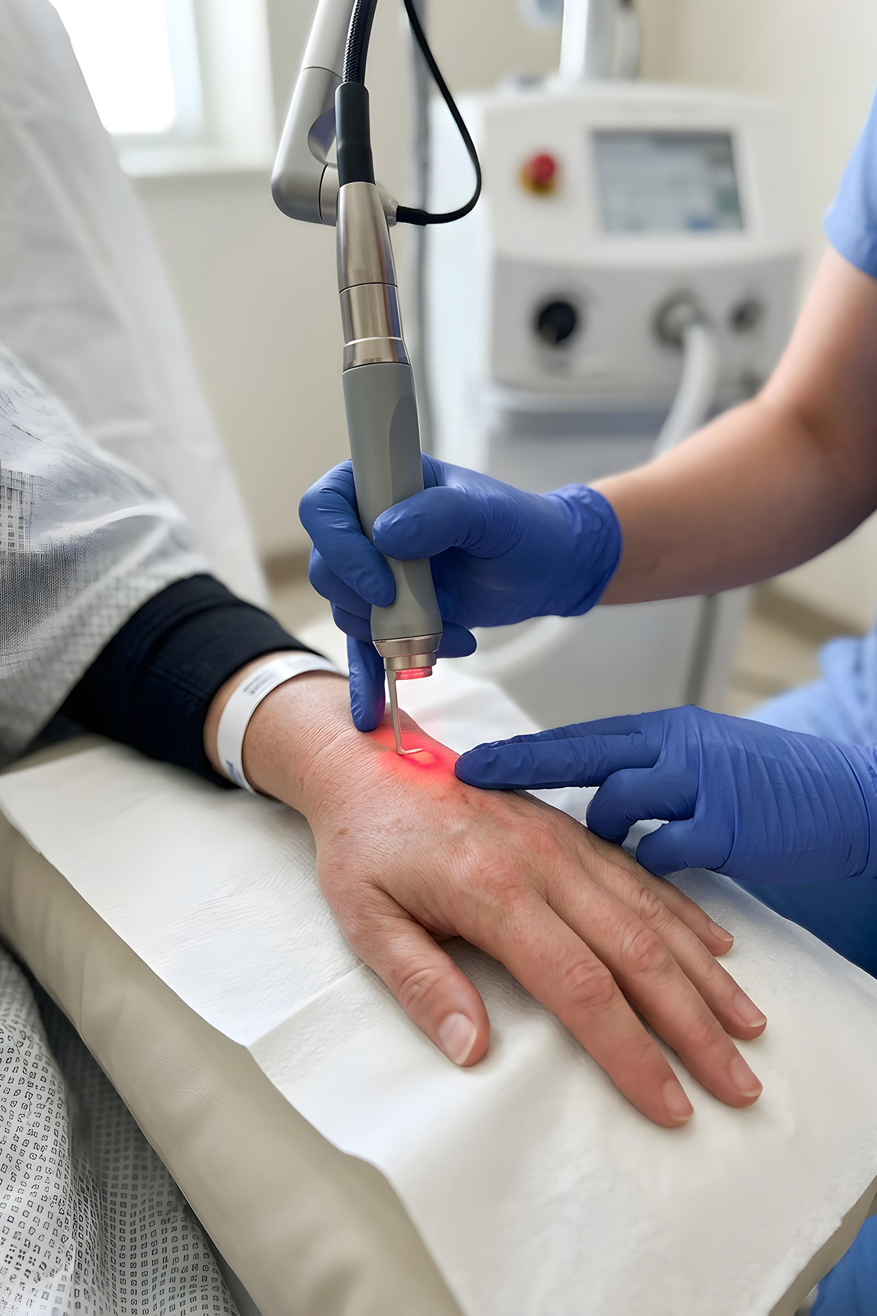Innovative Lasertherapie beim Hausarzt in München